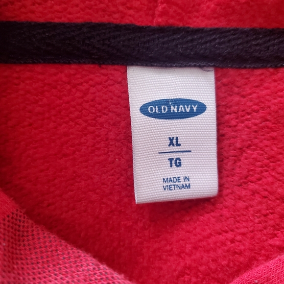 Old Navy Red And Black Women's Hoodie Youth XL - Picture 3 of 9